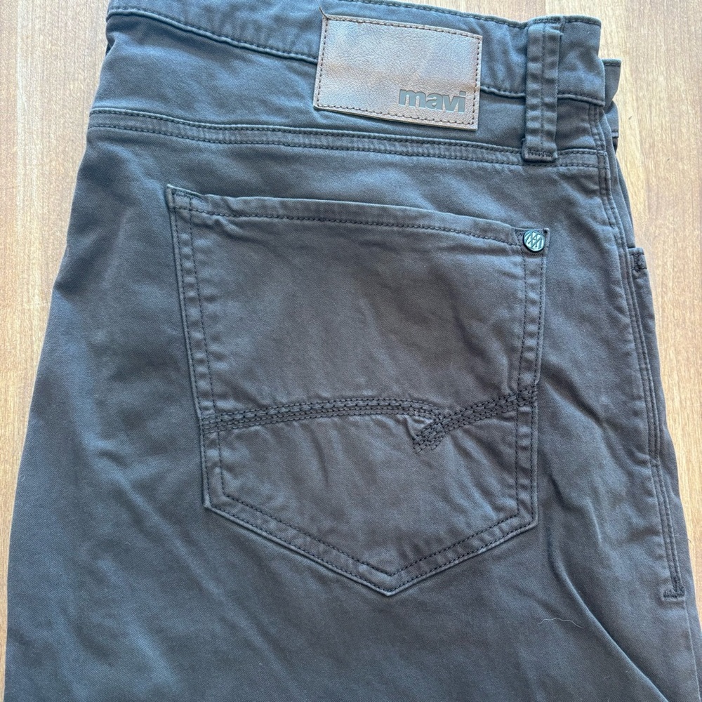 Mavi - Straight-leg - Coffee/Brown Twill Pant